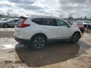 2018 Honda CR-V Touring with VIN 5J6RW2H99JL006734, listed as a Copart auction lot 52220685 with 57,923 mi miles and Salvage Title. Bid and sale history available at carsss.com. Image 3.