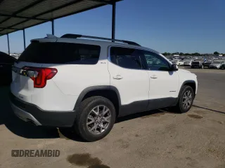 2020 GMC Acadia SLT with VIN 1GKKNULS4LZ165889, listed as a Copart auction lot 63130585 with 39,254 mi miles and Salvage title. Bid and sale history available at DreamBid. Image 3.