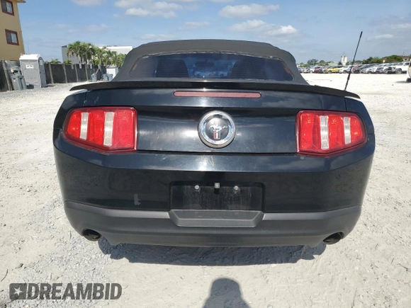 2012 Ford Mustang V6 with VIN 1ZVBP8EM5C5252216, listed as a Copart auction lot 55965755 with 135,502 mi miles and Salvage title. Bid and sale history available at DreamBid. Image 6.