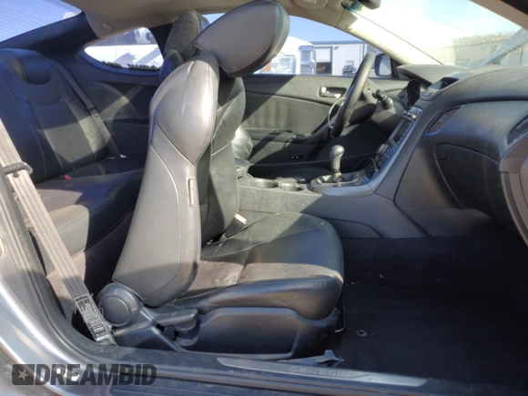 2012 Hyundai Genesis Coupe Grand Touring with VIN KMHHU6KH7CU066051, listed as a Copart auction lot 42713685 with 141,809 mi miles and Salvage title. Bid and sale history available at DreamBid. Image 10.