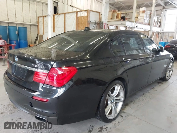 2011 BMW 7 Series 750Li xDrive with VIN WBAKC8C58BC432517, listed as a IAAI auction lot 41874352 with 125,288 mi miles and . Bid and sale history available at DreamBid. Image 4.