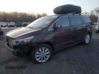 2016 Kia Sedona SX with VIN KNDMC5C15G6169660, listed as a Copart auction lot 85941454 with 0 mi miles and Clean Title. Bid and sale history available at carsss.com. Image 1.