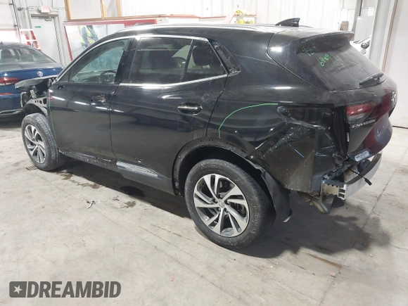 2023 Buick Envision Essence with VIN LRBFZNR47PD035820, listed as a IAAI auction lot 41612604 with 37,696 mi miles. Bid and sale history available at carsss.com. Image 3.