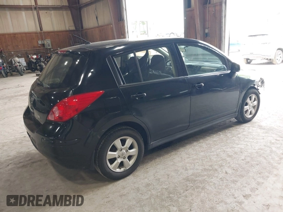 2009 Nissan Versa 1.8 S with VIN 3N1BC13E79L394807, listed as a IAAI auction lot 42198905 with 77,245 mi miles. Bid and sale history available at carsss.com. Image 4.