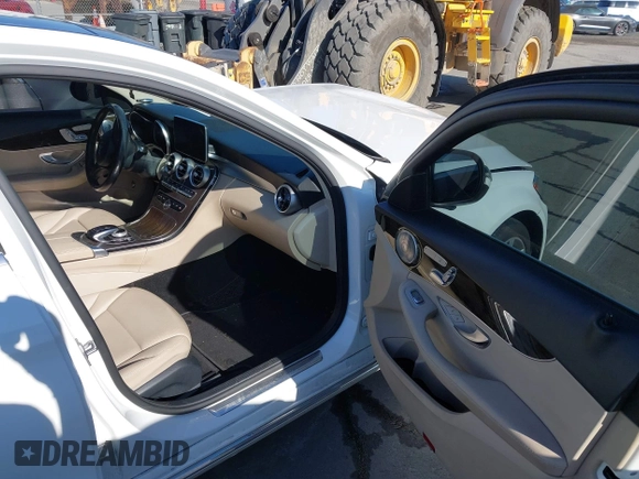 2018 Mercedes-Benz C 300 with VIN 55SWF4KB9JU244987, listed as a IAAI auction lot 41747698 with 99,959 mi miles and . Bid and sale history available at carsss.com. Image 5.