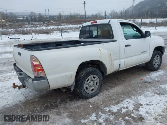 2007 Toyota Tacoma with VIN 5TENX22N27Z355350, listed as a IAAI auction lot 41314925 with 296,673 mi miles. Bid and sale history available at carsss.com. Image 4.