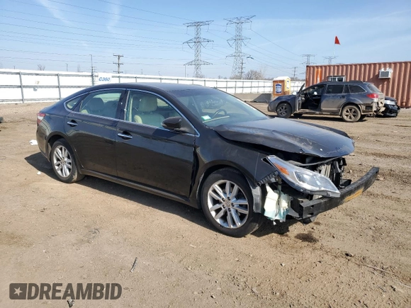 2013 Toyota Avalon XLE with VIN 4T1BK1EB1DU055523, listed as a Copart auction lot 52527445 with 139,107 mi miles and Salvage Title. Bid and sale history available at DreamBid. Image 4.