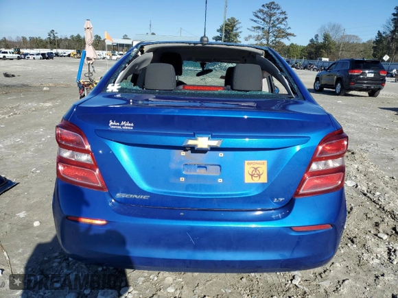 2018 Chevrolet Sonic LT z VIN 1G1JD5SHXJ4123736, wystawiony jako Copart lot #42646795 z przebiegiem 102 620 mil mil oraz Szkoda całkowita • Salvage title. Historia ofert i sprzedaży dostępna na DreamBid. Obrazek 6.