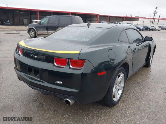 2010 Chevrolet Camaro 1LT with VIN 2G1FB1EV0A9125708, listed as a IAAI auction lot 41569675 with 170615 miles. Bid and sale history available at carsss.com. Image 4.