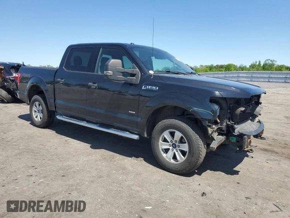 2015 Ford F-150 XLT with VIN 1FTEW1EG7FFA43224, listed as a Copart auction lot 54831665 with 265,723 mi miles and Salvage title. Bid and sale history available at DreamBid. Image 4.