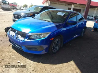 2017 Honda Civic Sedan EX with VIN 19XFC2F72HE028712, listed as a IAAI auction lot 41859083 with 106,250 mi miles. Bid and sale history available at carsss.com. Image 17.