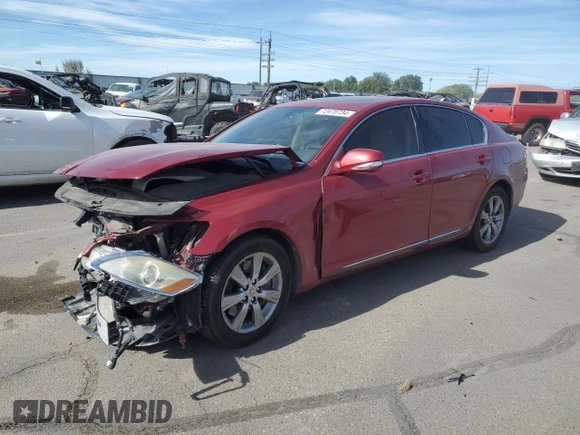 2011 Lexus GS 350 with VIN JTHCE1KS5B0030549, listed as a Copart auction lot 72470734 with 0 mi miles and Salvage Title. Bid and sale history available at carsss.com. Image 1.
