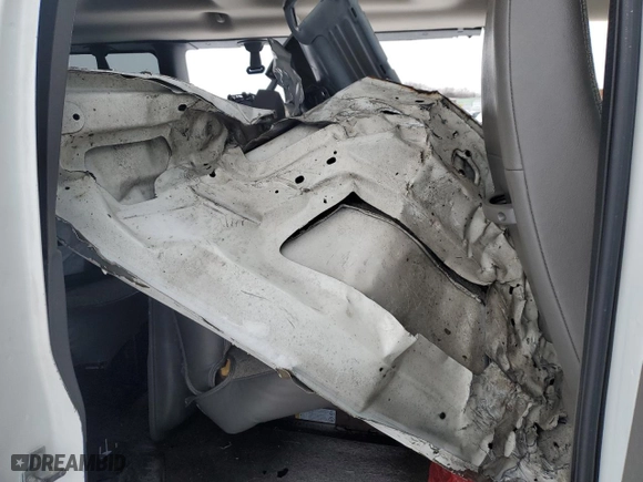 2011 Chevrolet Express Passenger 1LT with VIN 1GAZG1FG1B1109232, listed as a Copart auction lot 84252874 with 0 mi miles and Salvage Title. Bid and sale history available at carsss.com. Image 12.