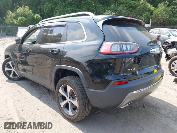2020 Jeep Cherokee Limited with VIN 1C4PJMDX7LD522471, listed as a IAAI auction lot 42468793 with 62,226 mi miles and . Bid and sale history available at DreamBid. Image 3.