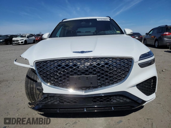 2024 Genesis GV70 Sport with VIN 5NMMCDTC5RH015306, listed as a Copart auction lot 47453885 with 24,248 mi miles and Salvage title. Bid and sale history available at DreamBid. Image 5.