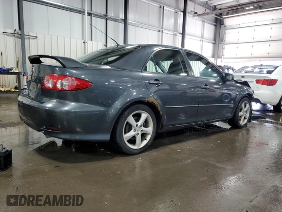 2005 Mazda 6 Sport S with VIN 1YVHP80D955M66983, listed as a Copart auction lot 46175065 with 182,039 mi miles and Salvage Title. Bid and sale history available at DreamBid. Image 3.