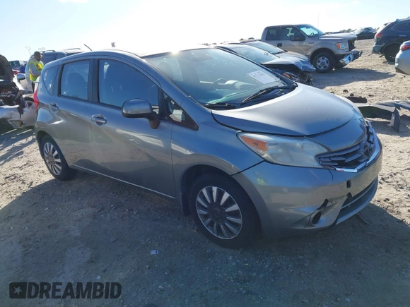 2014 Nissan Note S with VIN 3N1CE2CP8EL379779, listed as a IAAI auction lot 41711802 with 128,992 mi miles and . Bid and sale history available at DreamBid. Image 1.