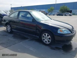 1999 Honda Civic DX with VIN 1HGEJ6223XL034321, listed as a IAAI auction lot 41647713 with 271,526 mi miles. Bid and sale history available at carsss.com. Image 1.