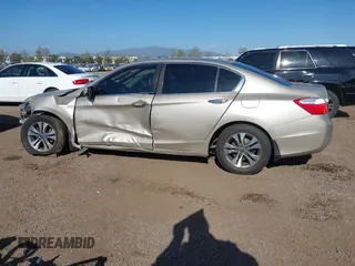2014 Honda Accord LX with VIN 1HGCR2F34EA209843, listed as a IAAI auction lot 42073543 with 208,210 mi miles and . Bid and sale history available at carsss.com. Image 14.