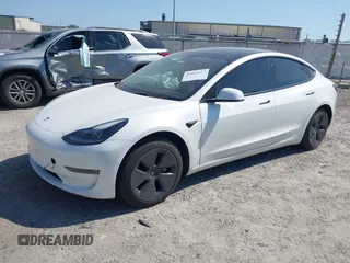 2022 Tesla Model 3 Long Range with VIN 5YJ3E1EB1NF116850, listed as a IAAI auction lot 42062677 with 48,744 mi miles and . Bid and sale history available at DreamBid. Image 16.