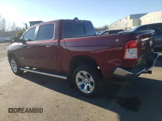 2019 Ram 1500 Big Horn/Lone Star with VIN 1C6SRFFT6KN738398, listed as a Copart auction lot 82381664 with 89,937 mi miles and Salvage Title. Bid and sale history available at carsss.com. Image 2.