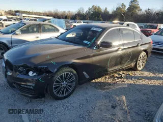 2018 BMW 5 Series 530i xDrive with VIN WBAJA7C5XJG907362, listed as a Copart auction lot 86715344 with 117,665 mi miles and Salvage title. Bid and sale history available at DreamBid. Image 1.