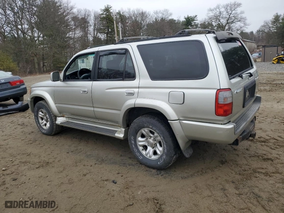 2000 Toyota 4Runner SR5 with VIN JT3HN86R5Y0261231, listed as a Copart auction lot 51372445 with 195,639 mi miles and Clean Title. Bid and sale history available at carsss.com. Image 2.