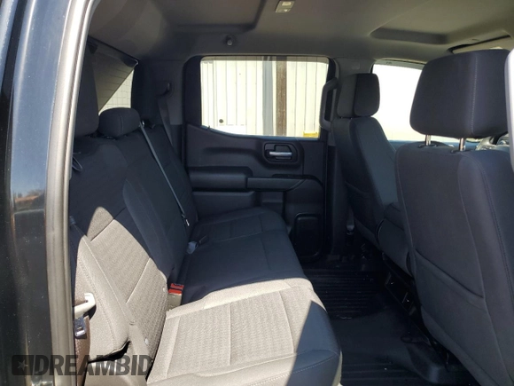 2022 Chevrolet Silverado 1500 Custom Trail Boss with VIN 3GCPDCEK4NG669261, listed as a Copart auction lot 53146265 with 34,612 mi miles and Salvage Title. Bid and sale history available at carsss.com. Image 10.