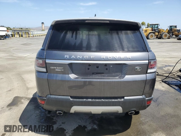 2016 Land Rover Range Rover Sport HSE with VIN SALWR2VF8GA573895, listed as a Copart auction lot 54260095 with 86,640 mi miles and Clean title. Bid and sale history available at DreamBid. Image 6.