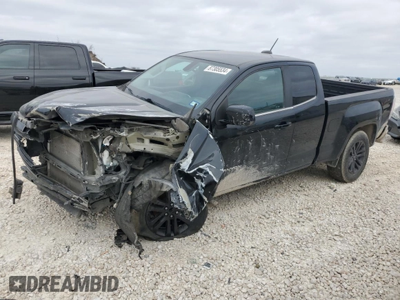 2020 GMC Canyon 2WD SLE with VIN 1GTH5CEA9L1137590, listed as a Copart auction lot 87305534 with 0 mi miles and Salvage Title. Bid and sale history available at carsss.com. Image 1.