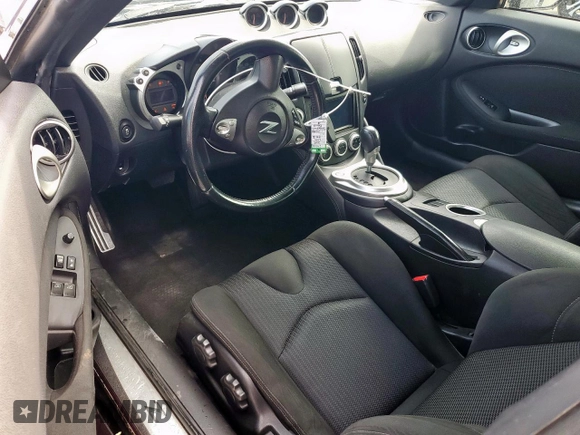 2015 Nissan 370Z with VIN JN1AZ4EH1FM442502, listed as a Copart auction lot 48332035 with 101,462 mi miles and Salvage Title. Bid and sale history available at carsss.com. Image 8.