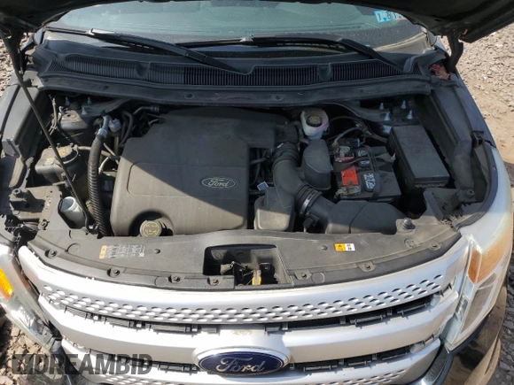 2015 Ford Explorer XLT with VIN 1FM5K8D83FGA60414, listed as a Copart auction lot 54174695 with 100,635 mi miles and Salvage Title. Bid and sale history available at carsss.com. Image 12.