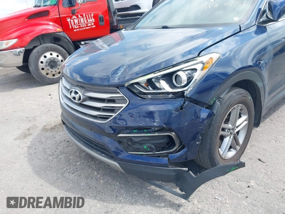 2017 Hyundai Santa Fe Sport 2.4L with VIN 5XYZT3LB9HG494751, listed as a IAAI auction lot 41914656 with 112,101 mi miles. Bid and sale history available at carsss.com. Image 17.