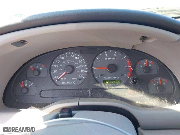 2001 Ford Mustang Standard with VIN 1FAFP40481F126272, listed as a IAAI auction lot 41288599 with 164,577 mi miles. Bid and sale history available at carsss.com. Image 7.