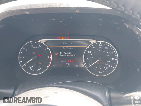 2022 Nissan Sentra SV with VIN 3N1AB8CV3NY305447, listed as a IAAI auction lot 41882034 with 29,983 mi miles and . Bid and sale history available at DreamBid. Image 7.