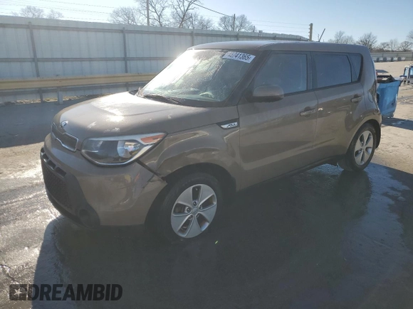 2016 Kia Soul with VIN KNDJN2A26G7299769, listed as a Copart auction lot 46741365 with 179,663 mi miles and Salvage Title. Bid and sale history available at carsss.com. Image 1.