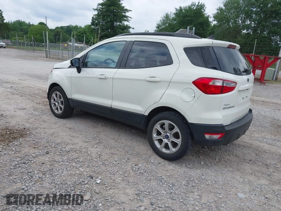 2021 Ford EcoSport SE with VIN MAJ3S2GE9MC448347, listed as a IAAI auction lot 42289292 with 39,874 mi miles and . Bid and sale history available at DreamBid. Image 3.