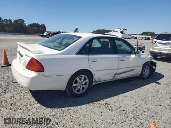 2002 Toyota Avalon XL z VIN 4T1BF28BX2U250961, wystawiony jako Copart lot #50400245 z przebiegiem 351 091 mil mil oraz Szkoda całkowita • Salvage title. Historia ofert i sprzedaży dostępna na DreamBid. Obrazek 3.