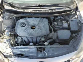 2016 Kia Forte LX with VIN KNAFK4A61G5495138, listed as a Copart auction lot 50738065 with 105,648 mi miles and Salvage Title. Bid and sale history available at carsss.com. Image 11.