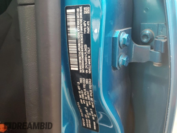 2020 Jeep Renegade Latitude with VIN ZACNJABB1LPL54029, listed as a Copart auction lot 59265085 with Not provided miles and Salvage title. Bid and sale history available at DreamBid. Image 13.