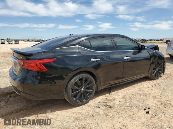 2017 Nissan Maxima SL with VIN 1N4AA6AP3HC445512, listed as a Copart auction lot 56127205 with 103,702 mi miles and Salvage title. Bid and sale history available at DreamBid. Image 3.