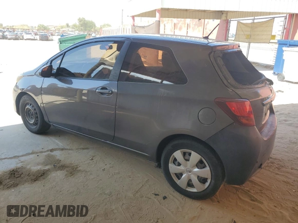 2015 Toyota Yaris L with VIN VNKJTUD34FA022603, listed as a Copart auction lot 55862625 with 161,143 mi miles and Clean title. Bid and sale history available at DreamBid. Image 2.