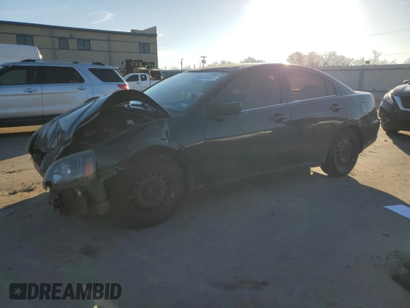 2011 Mitsubishi Galant ES with VIN 4A32B3FF9BE014191, listed as a Copart auction lot 45589565 with 177,962 mi miles and Salvage Title. Bid and sale history available at carsss.com. Image 1.
