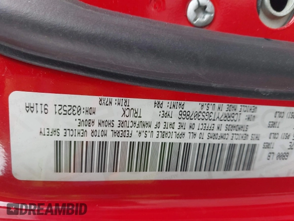 2016 Ram 1500 Rebel z VIN 1C6RR7YT3GS307866, wystawiony jako IAAI lot #42008912 z przebiegiem 65 556 mil mil oraz . Historia ofert i sprzedaży dostępna na DreamBid. Obrazek 9.