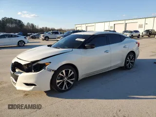 2018 Nissan Maxima S with VIN 1N4AA6AP7JC366396, listed as a Copart auction lot 42232975 with 117,511 mi miles and Salvage Title. Bid and sale history available at DreamBid. Image 1.