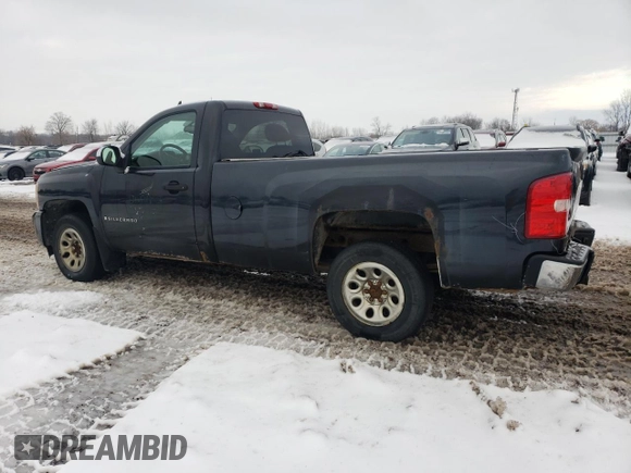 2009 Chevrolet Silverado 1500 Work Truck with VIN 1GCEC14X19Z182262, listed as a Copart auction lot 82851404 with 296,528 mi miles and Clean Title. Bid and sale history available at DreamBid. Image 2.