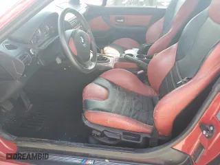 2000 BMW Z3 M 3.2L with VIN WBSCK9347YLC93878, listed as a Copart auction lot 74850664 with 0 mi miles and Salvage Title. Bid and sale history available at carsss.com. Image 7.