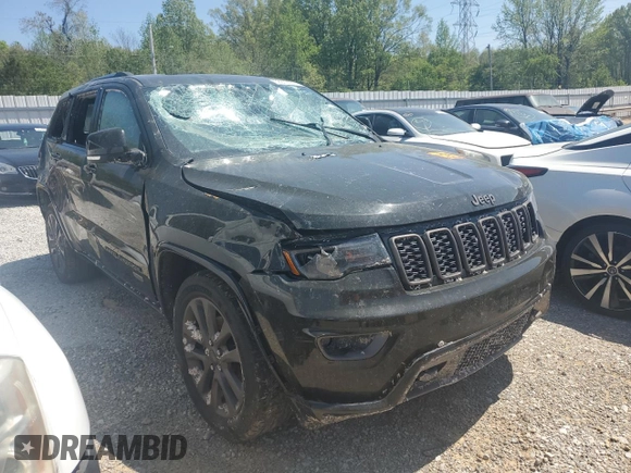 2016 Jeep Grand Cherokee Limited 75th Anniversary with VIN 1C4RJEBG4GC423829, listed as a Copart auction lot 53019705 with 197,353 mi miles and Salvage title. Bid and sale history available at DreamBid. Image 4.