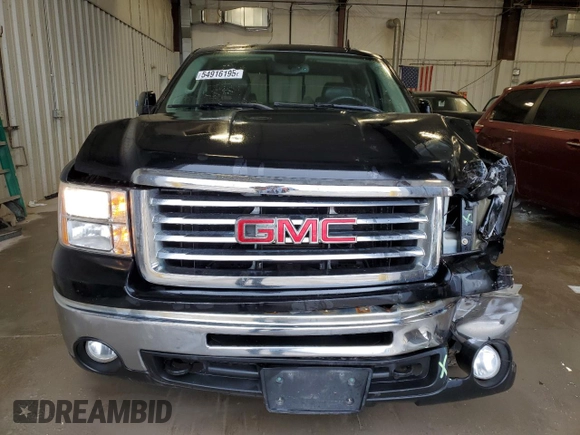 2011 GMC Sierra 1500 SLT z VIN 3GTP2WE39BG359067, wystawiony jako Copart lot #54916195 z przebiegiem 145 334 mil mil oraz Nie do naprawy • Non repairable. Historia ofert i sprzedaży dostępna na DreamBid. Obrazek 5.