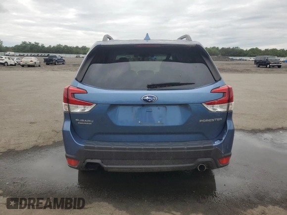 2021 Subaru Forester Limited with VIN JF2SKASC4MH474980, listed as a Copart auction lot 60740335 with 19,622 mi miles and Salvage title. Bid and sale history available at DreamBid. Image 6.